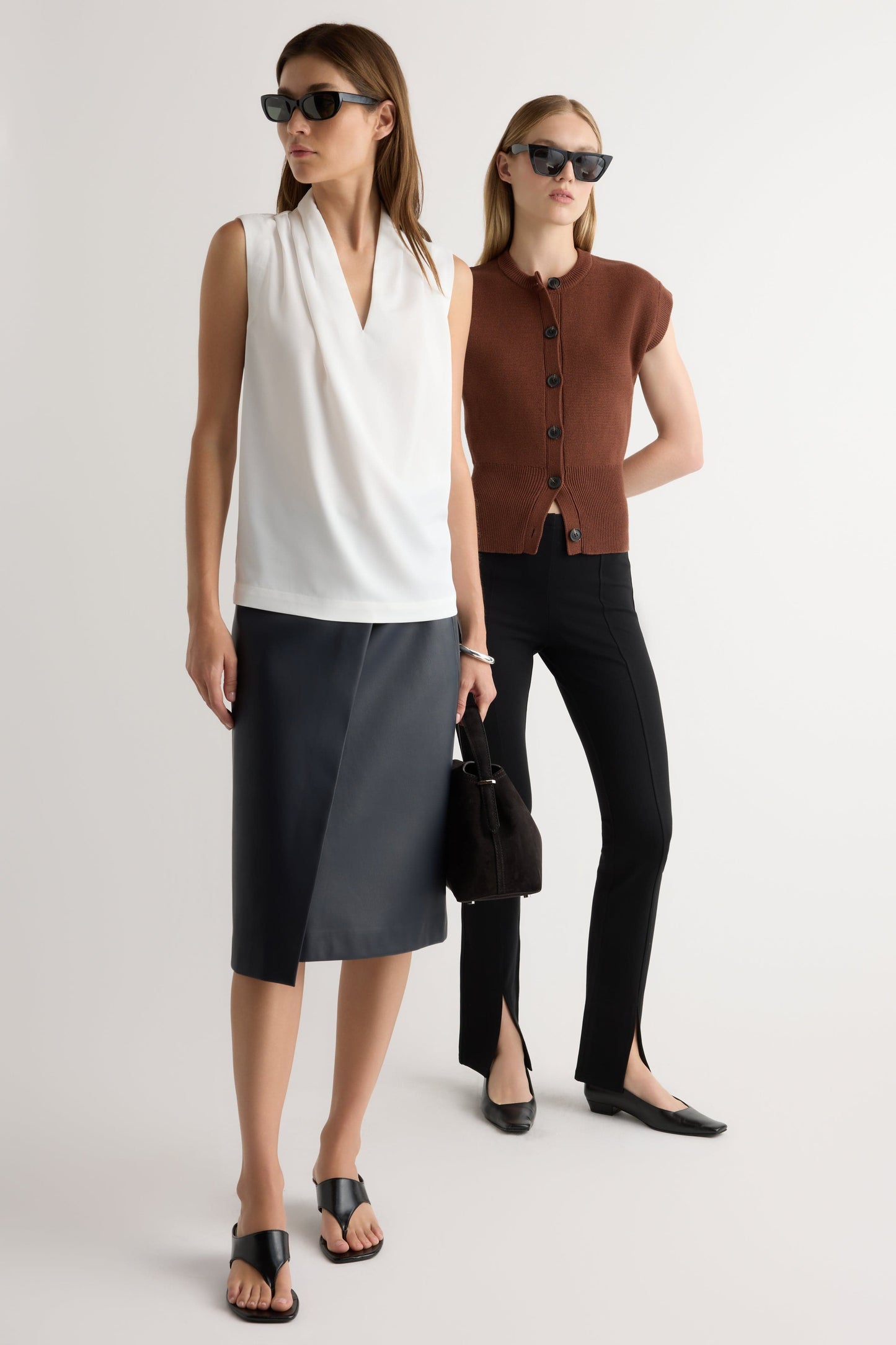 Jae V-Neck Sleeveless Blouse