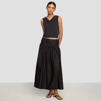 Bao Organic Cotton Drop-Waist Skirt