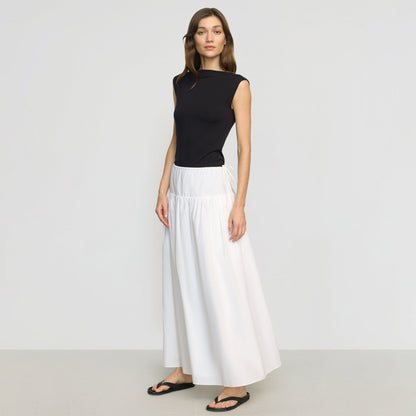 Bao Organic Cotton Drop-Waist Skirt