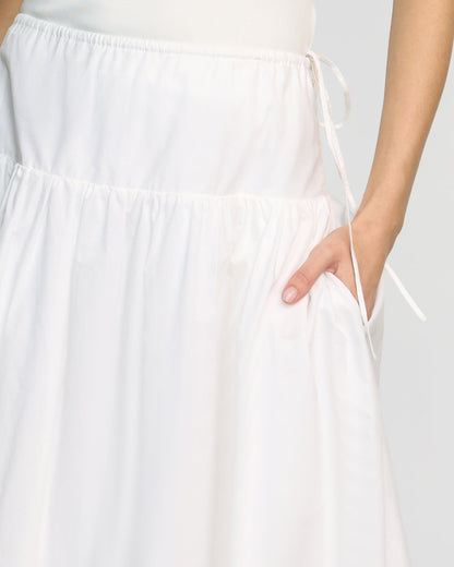 Bao Organic Cotton Drop-Waist Skirt
