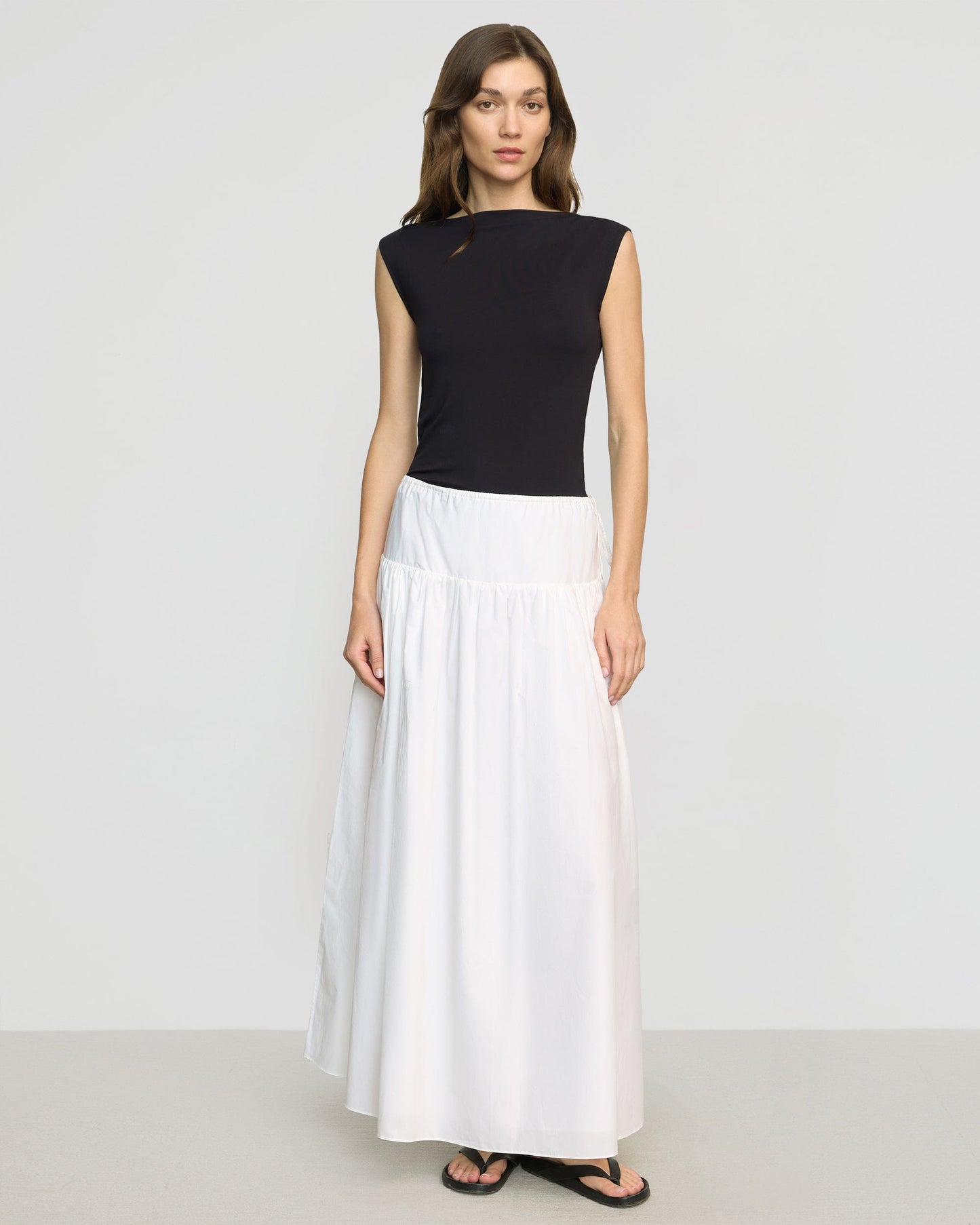 Bao Organic Cotton Drop-Waist Skirt