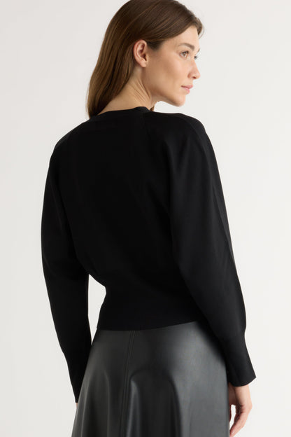 Carson Button-Front Cardigan