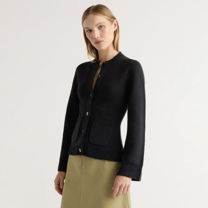 Eames Organic Cotton-Wool Cardigan