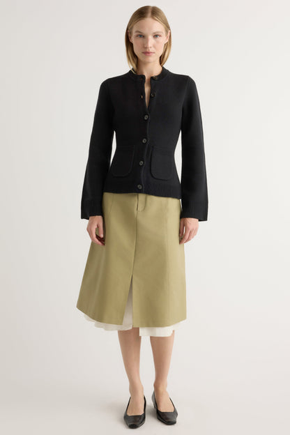 Eames Organic Cotton-Wool Cardigan
