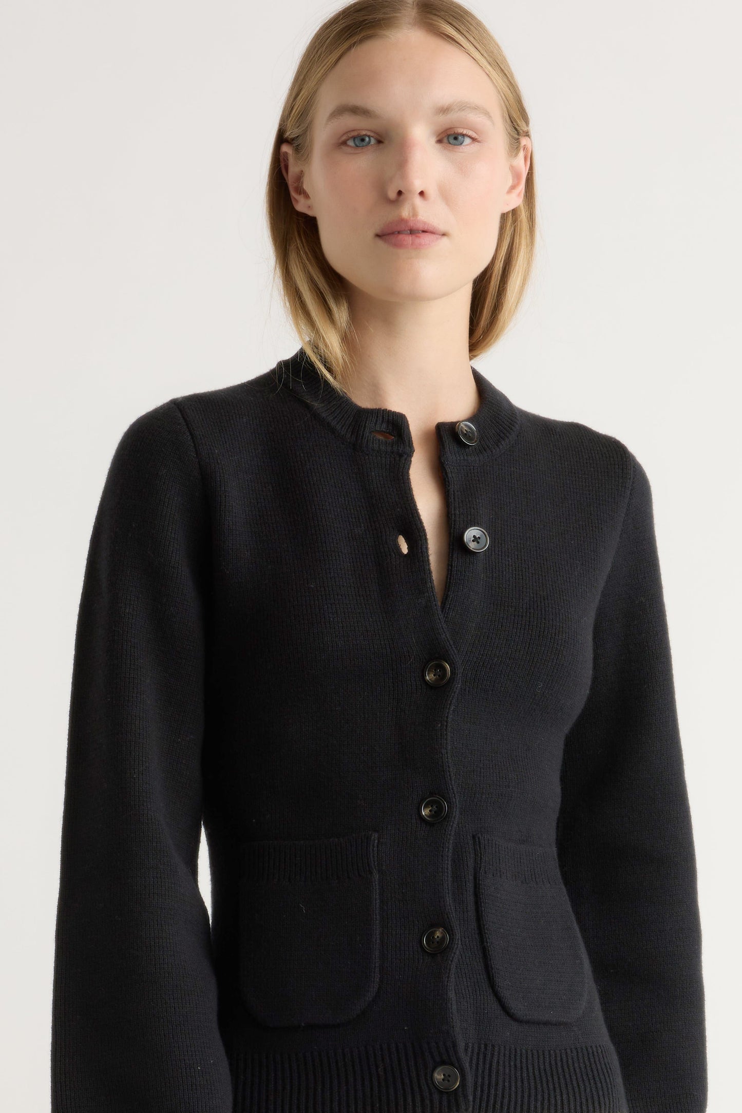 Eames Organic Cotton-Wool Cardigan
