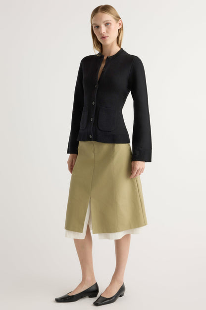 Eames Organic Cotton-Wool Cardigan