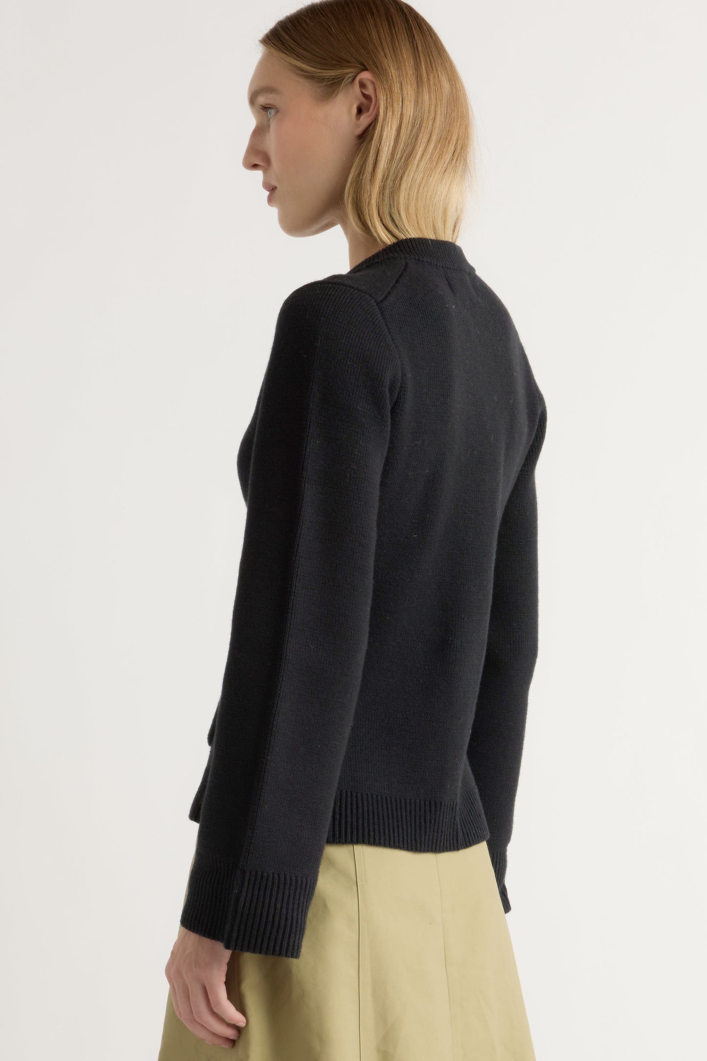 Eames Organic Cotton-Wool Cardigan