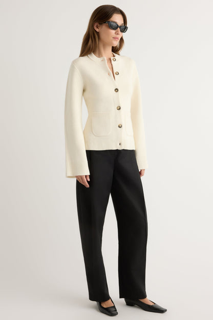 Eames Organic Cotton-Wool Cardigan