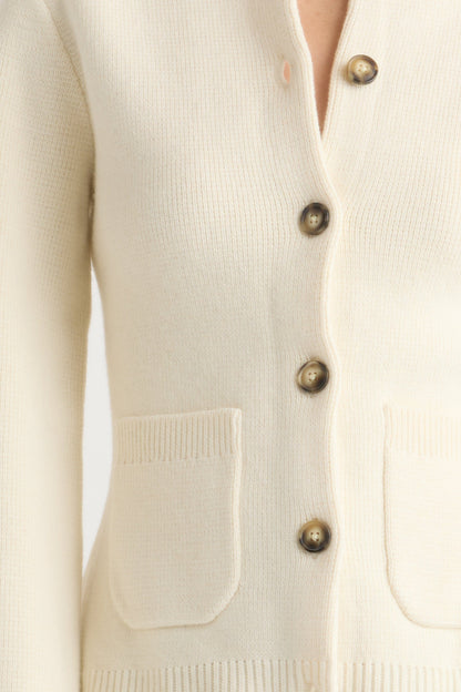 Eames Organic Cotton-Wool Cardigan