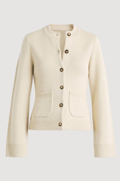 Eames Organic Cotton-Wool Cardigan