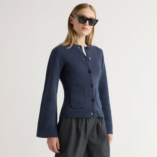 Eames Organic Cotton-Wool Cardigan