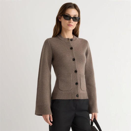 Eames Organic Cotton-Wool Cardigan