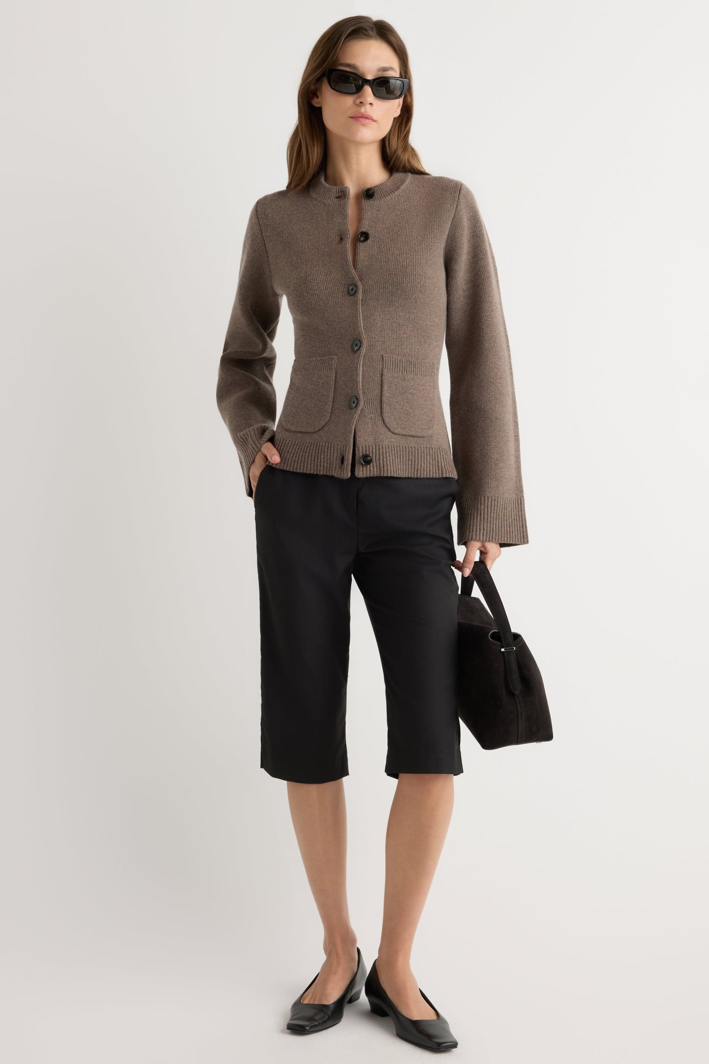 Eames Organic Cotton-Wool Cardigan