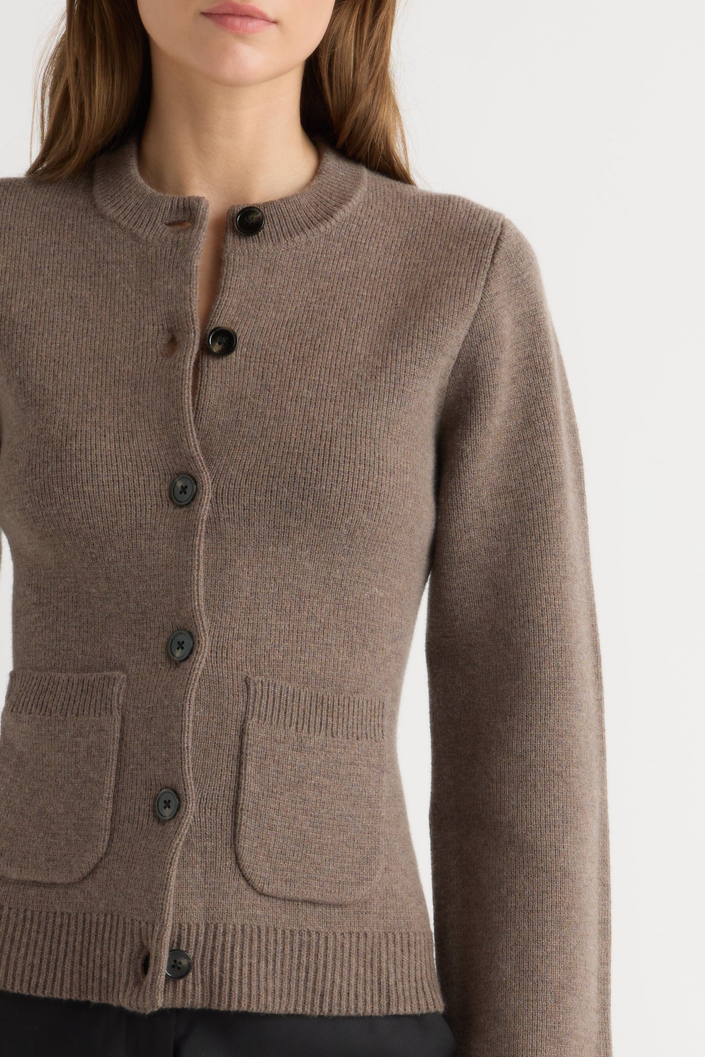 Eames Organic Cotton-Wool Cardigan