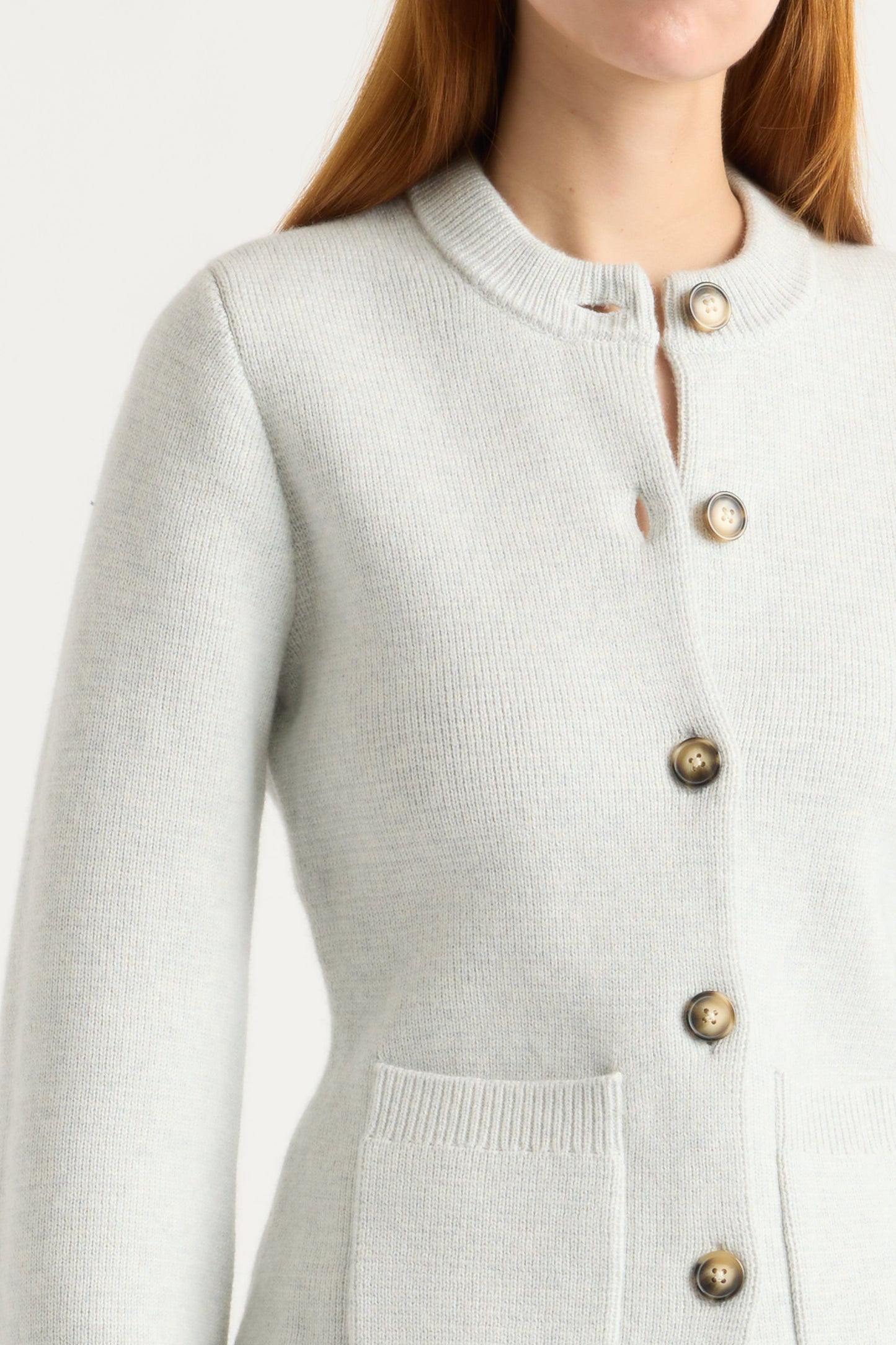 Eames Organic Cotton-Wool Cardigan