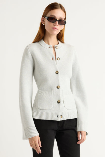 Eames Organic Cotton-Wool Cardigan