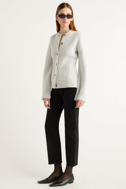 Eames Organic Cotton-Wool Cardigan