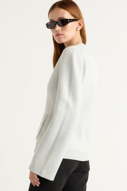 Eames Organic Cotton-Wool Cardigan