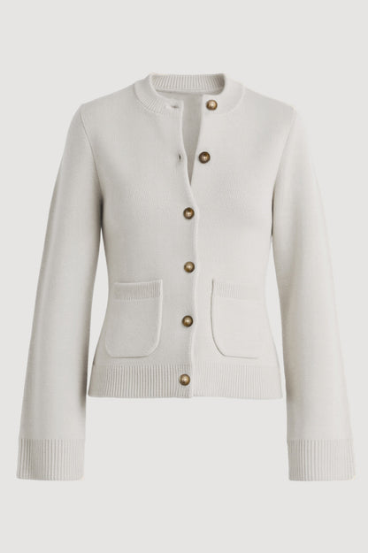 Eames Organic Cotton-Wool Cardigan