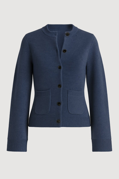 Eames Organic Cotton-Wool Cardigan