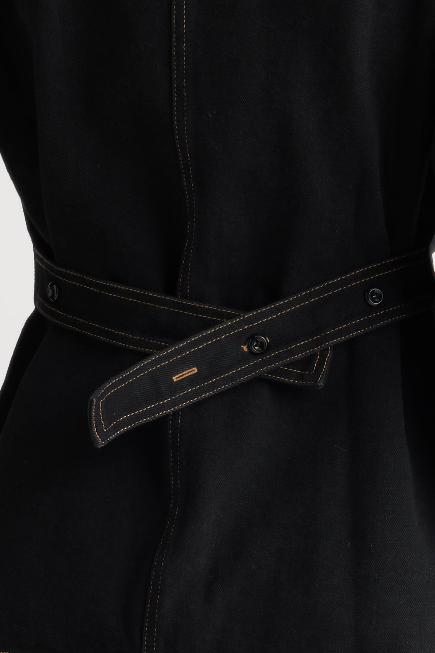 Emmett Structured-Sleeve Denim Jacket