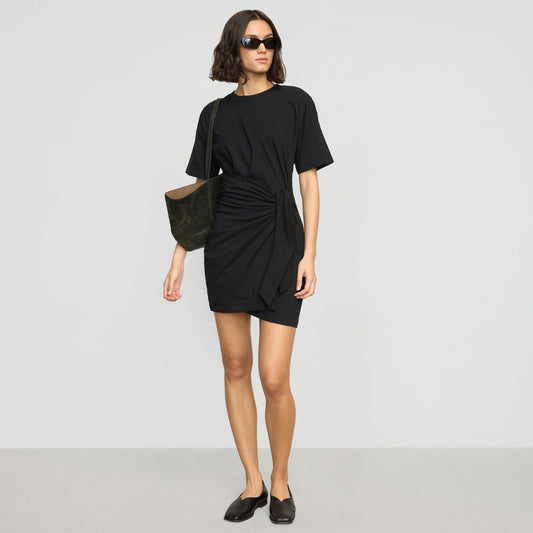 Fallon Organic Cotton T-Shirt Wrap Dress