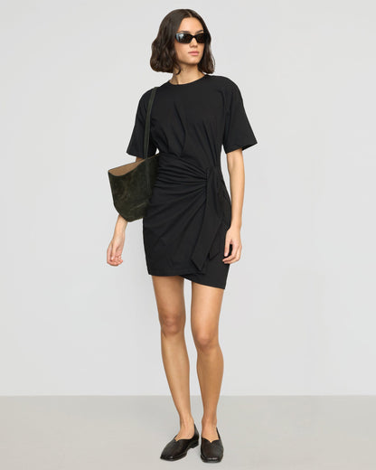 Fallon Organic Cotton T-Shirt Wrap Dress