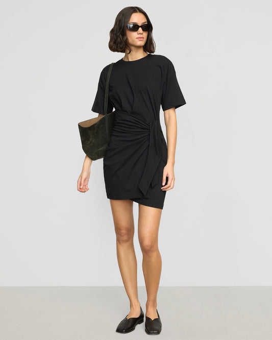 Fallon Organic Cotton T-Shirt Wrap Dress