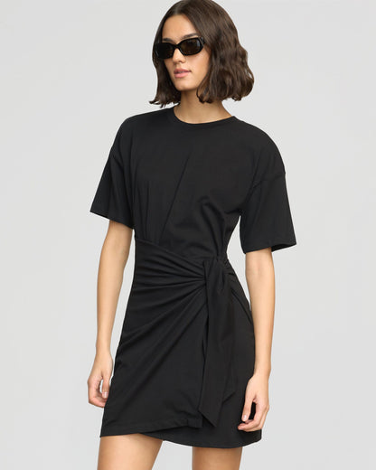 Fallon Organic Cotton T-Shirt Wrap Dress
