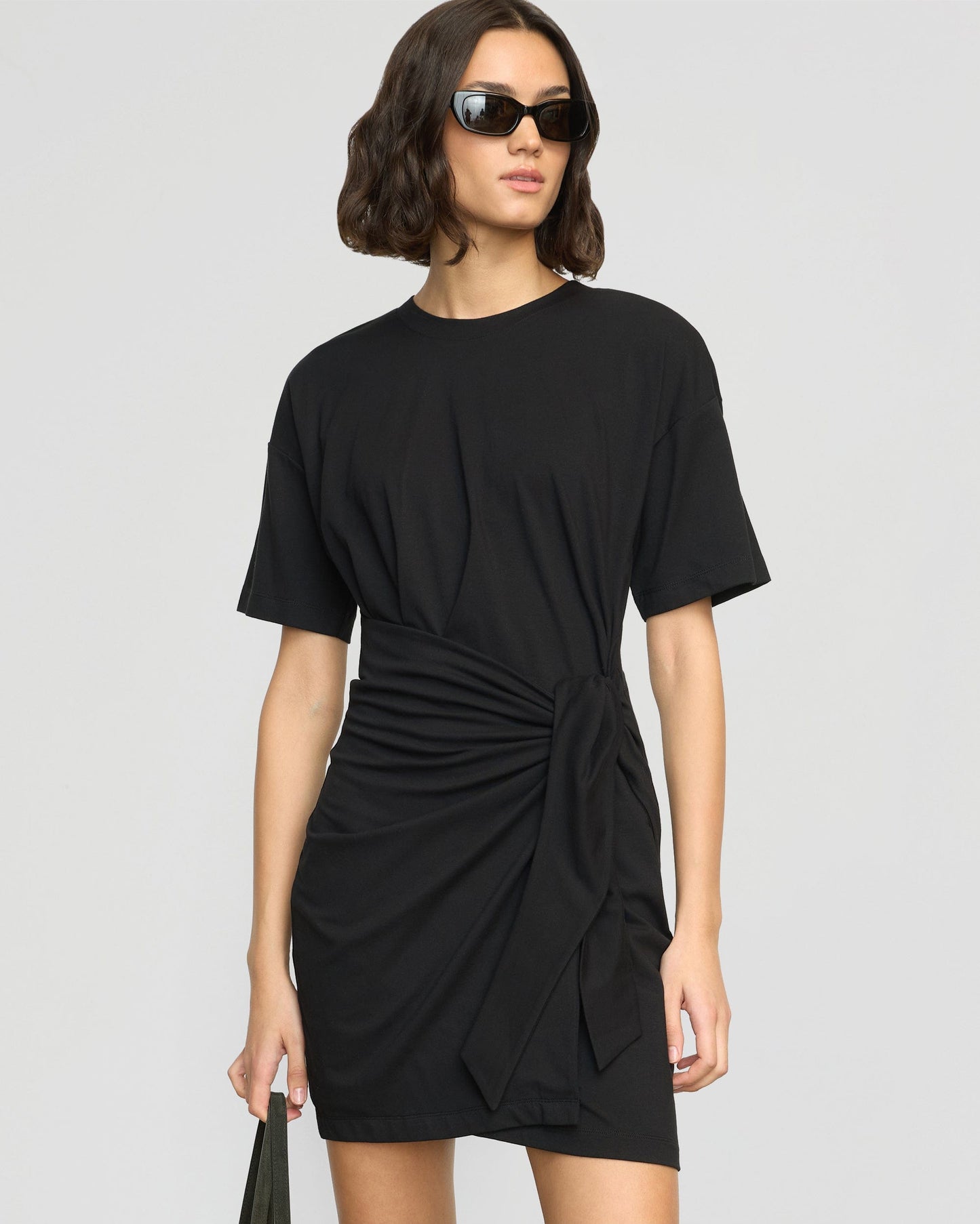 Fallon Organic Cotton T-Shirt Wrap Dress