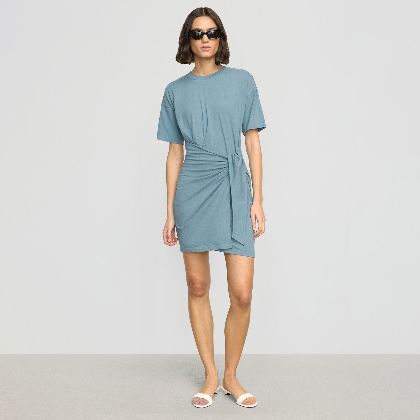 Fallon Organic Cotton T-Shirt Wrap Dress