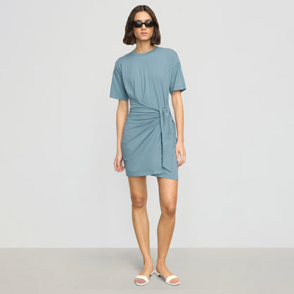 Fallon Organic Cotton T-Shirt Wrap Dress