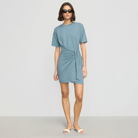 Fallon Organic Cotton T-Shirt Wrap Dress