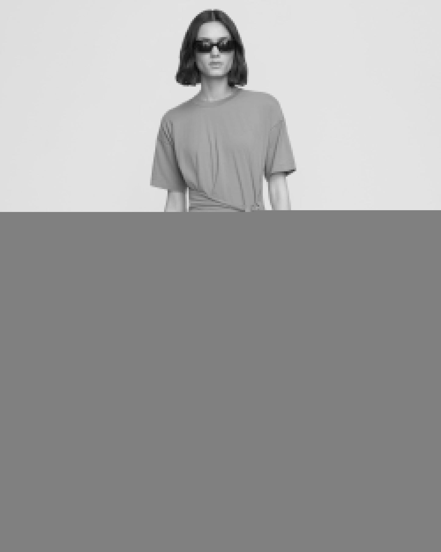 Fallon Organic Cotton T-Shirt Wrap Dress