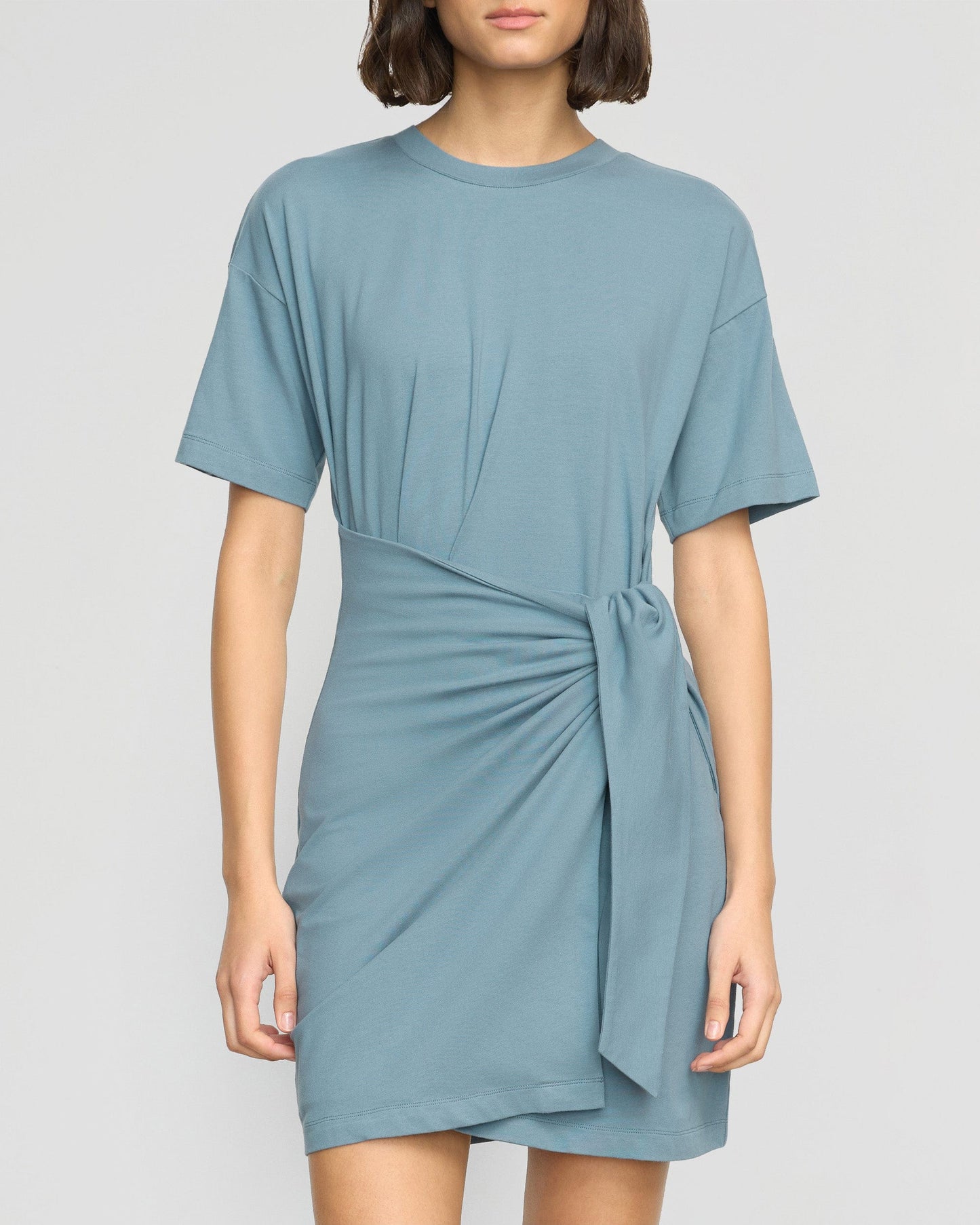 Fallon Organic Cotton T-Shirt Wrap Dress