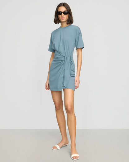 Fallon Organic Cotton T-Shirt Wrap Dress