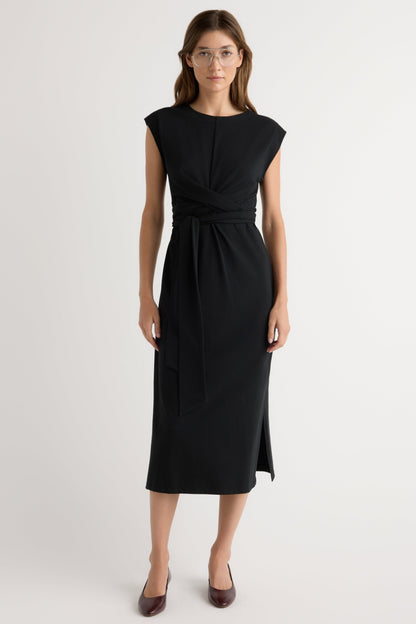 Fei Tie-Front Organic Cotton Dress
