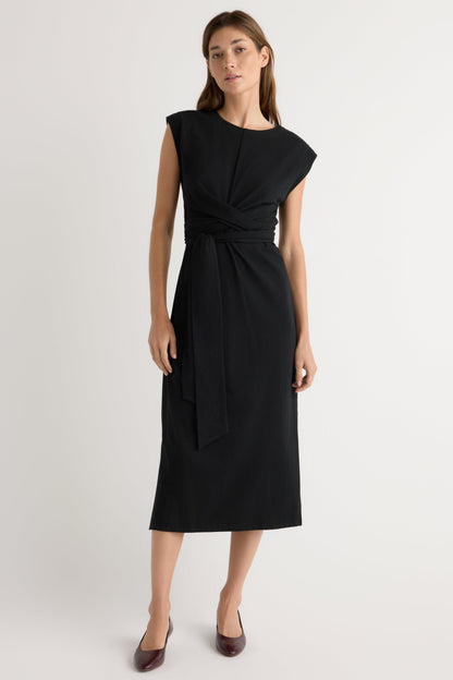 Fei Tie-Front Organic Cotton Dress