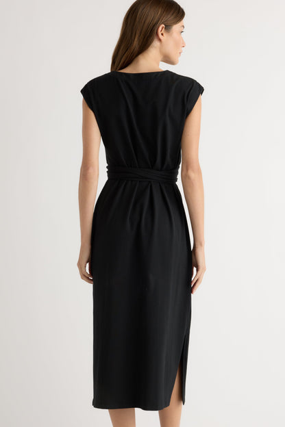 Fei Tie-Front Organic Cotton Dress