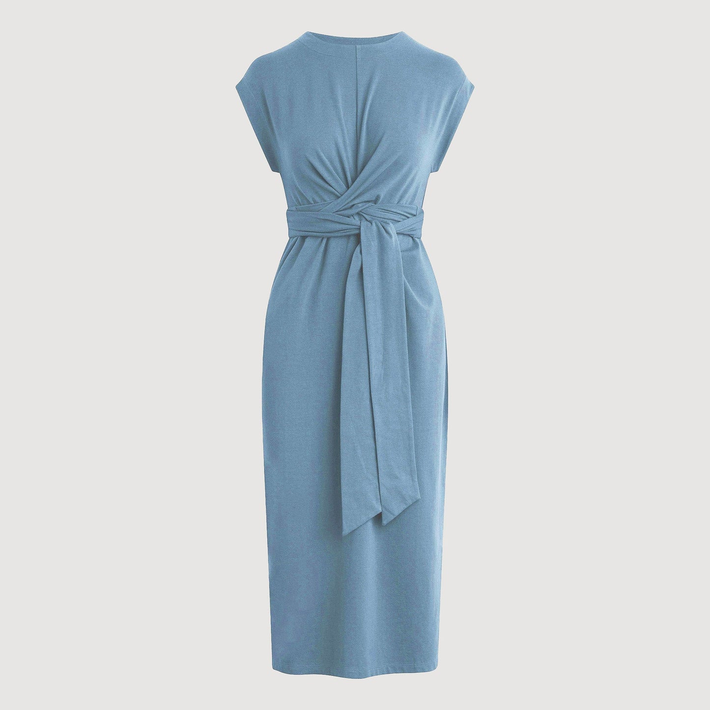 Fei Tie-Front Organic Cotton Dress (Petite)