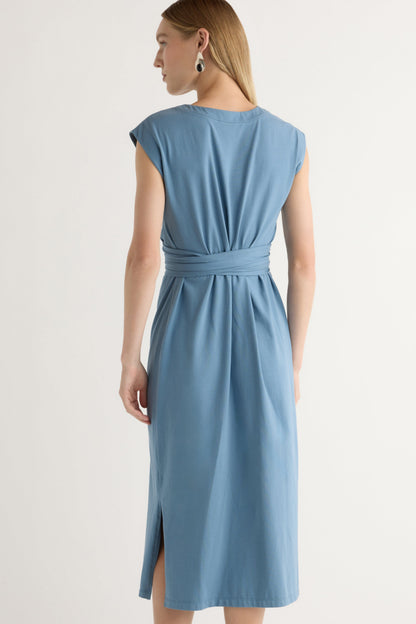 Fei Tie-Front Organic Cotton Dress