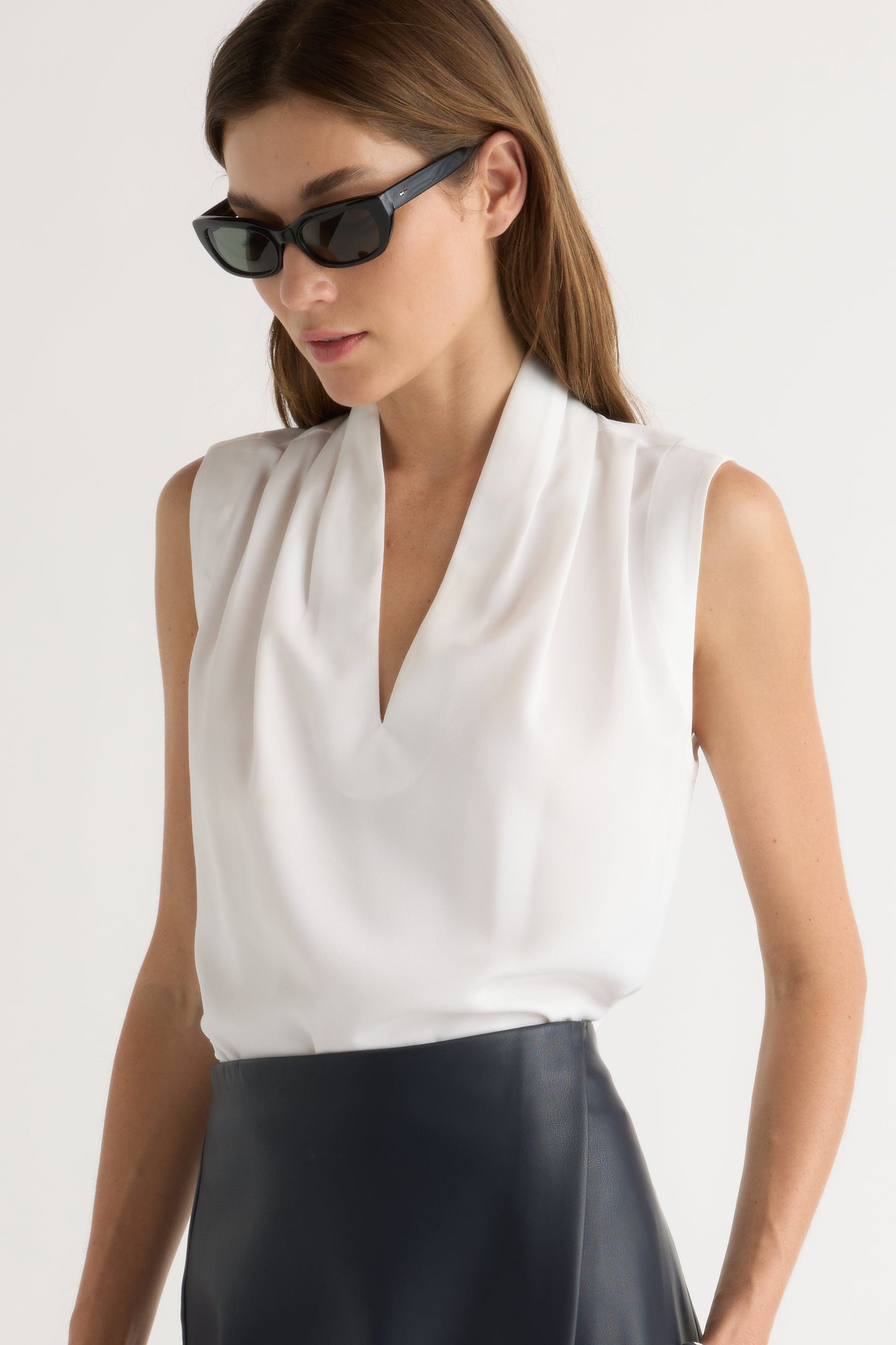 Jae V-Neck Sleeveless Blouse