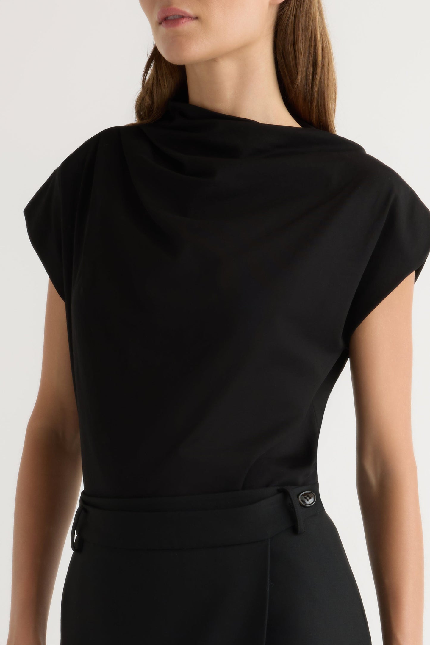 Kenny Asymmetric-Neck Tee