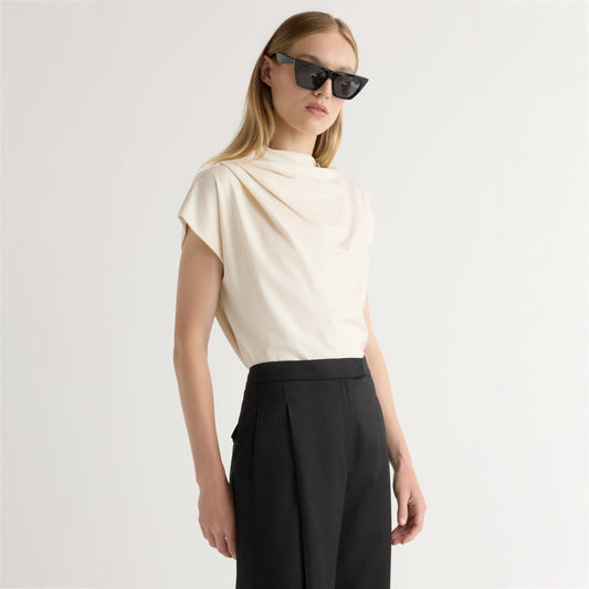 Kenny Asymmetric-Neck Tee
