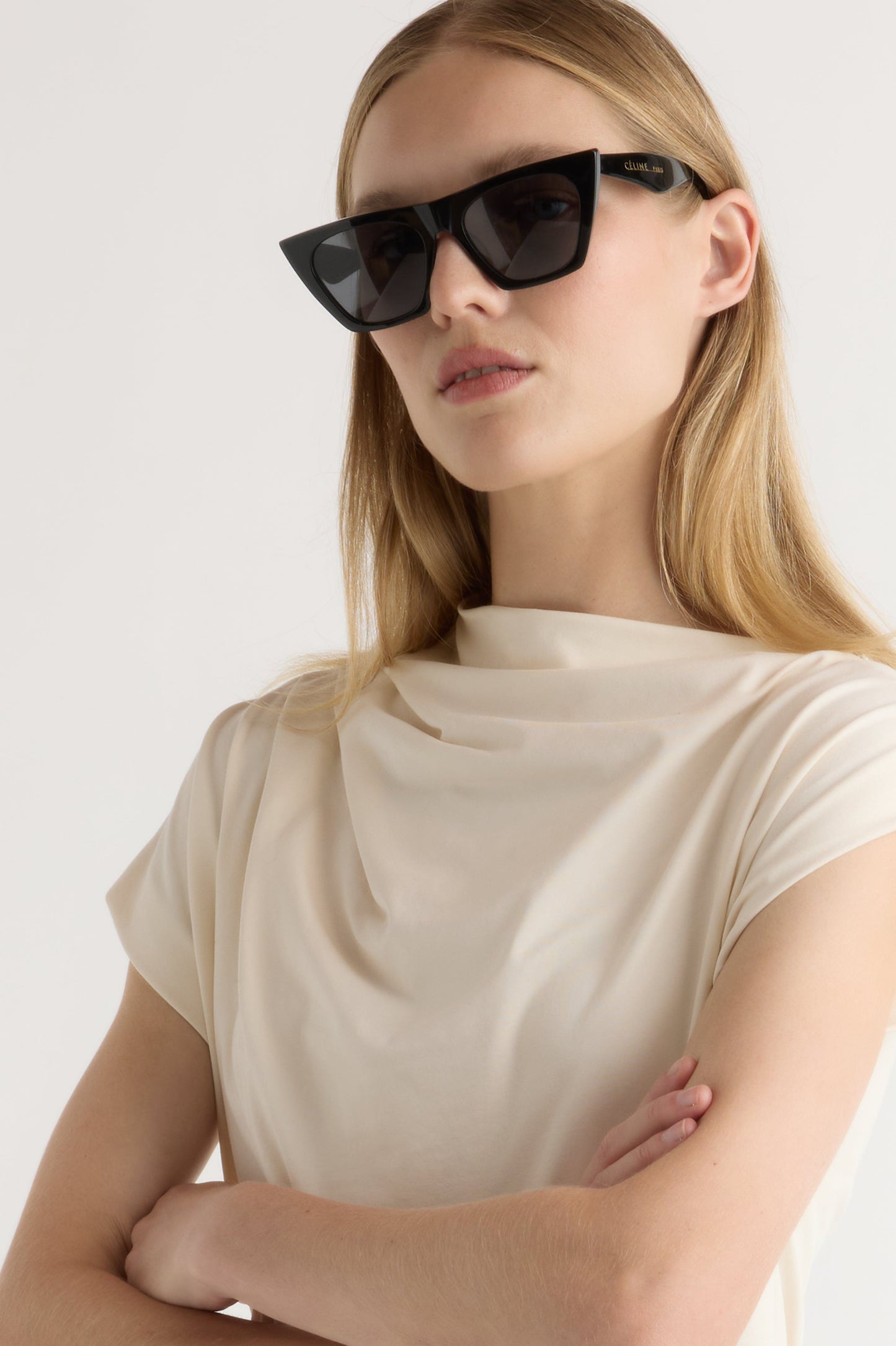 Kenny Asymmetric-Neck Tee