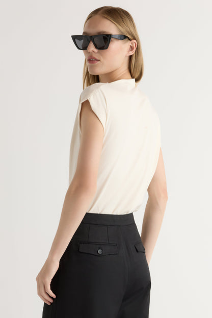 Kenny Asymmetric-Neck Tee