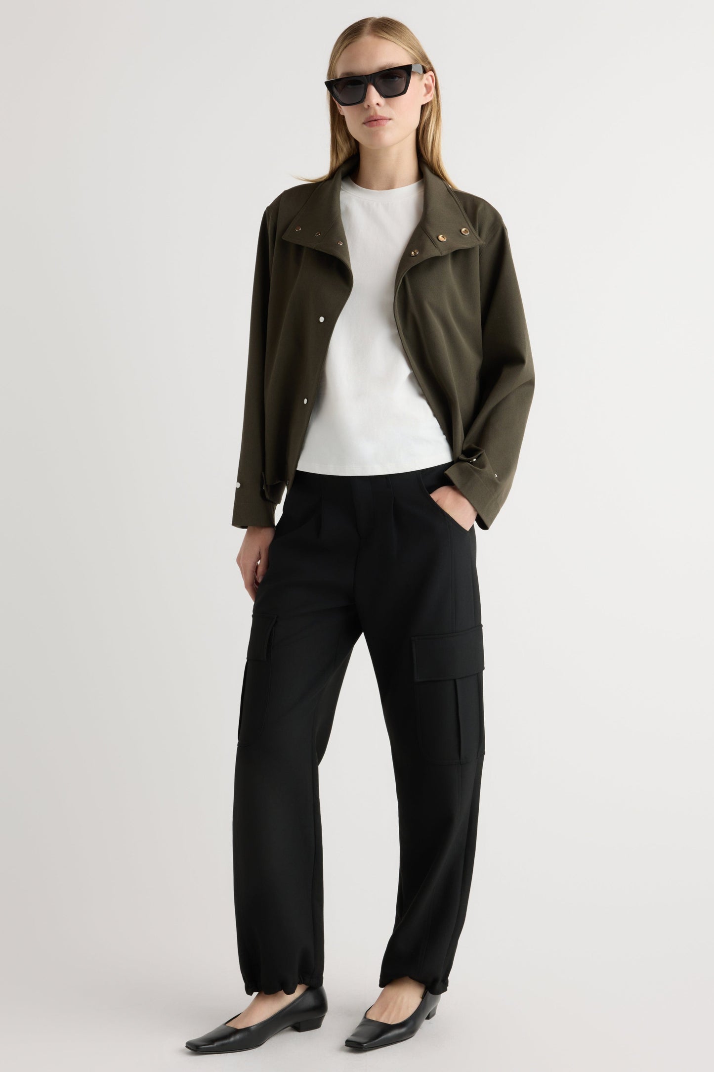 Lynda Tailored Utility Pant