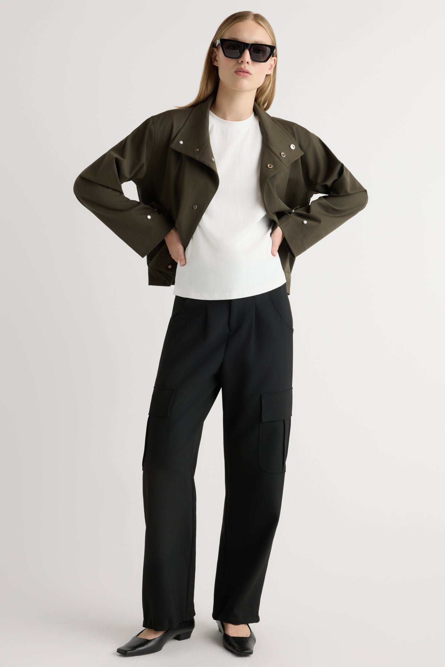 Lynda Tailored Utility Pant
