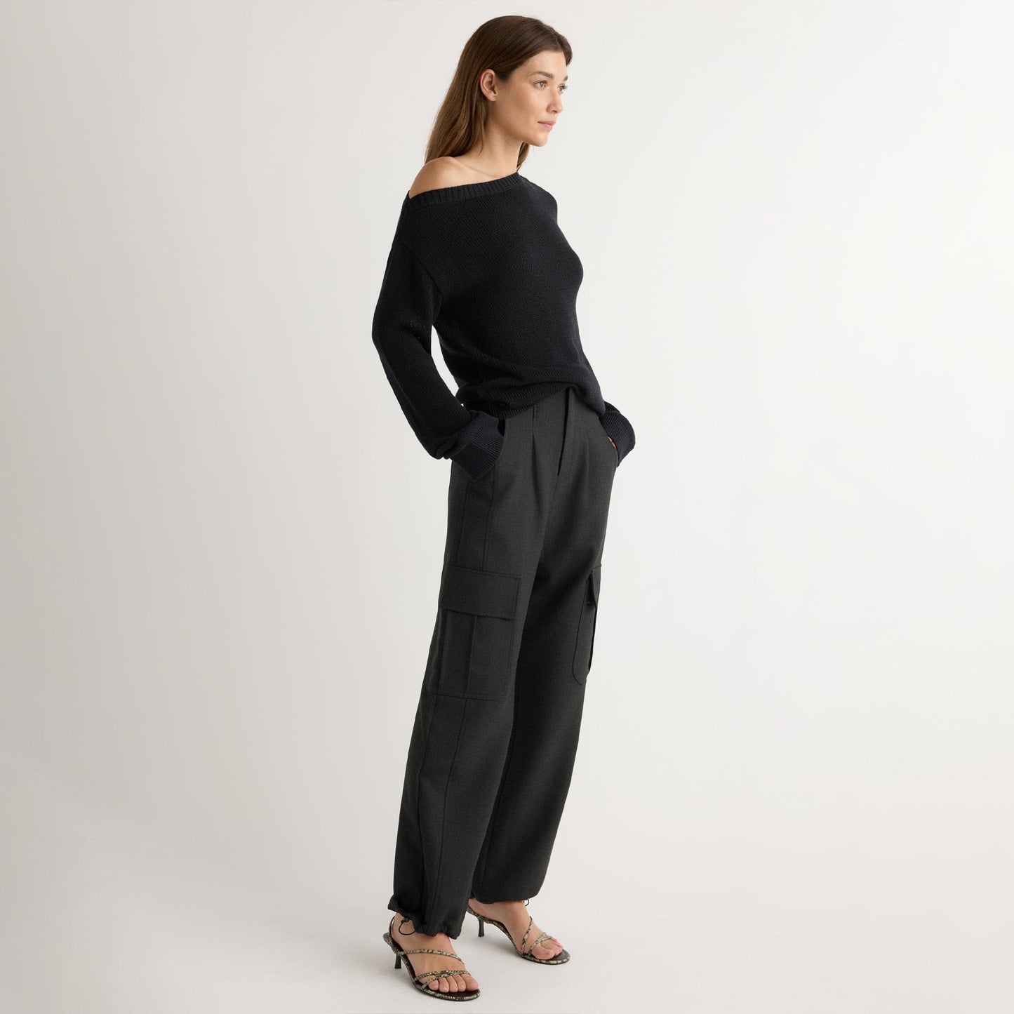 Lynda Tailored Utility Pant
