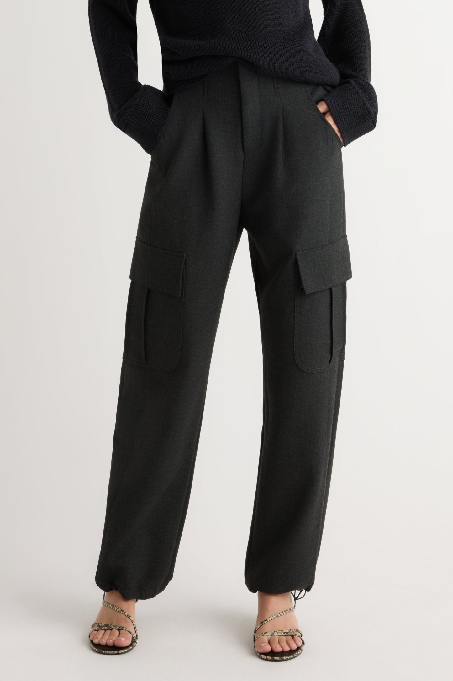 Lynda Tailored Utility Pant